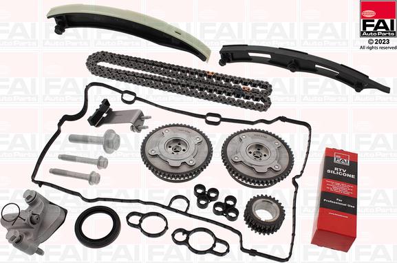 FAI AutoParts TCK335VVT - Комплект цепи привода распредвала unicars.by