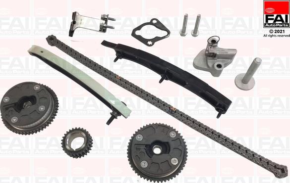 FAI AutoParts TCK335 - Комплект цепи привода распредвала unicars.by