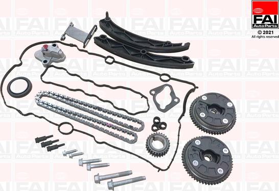 FAI AutoParts TCK336VVT - Комплект цепи привода распредвала unicars.by