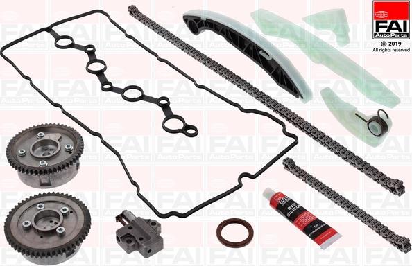 FAI AutoParts TCK331VVT - Комплект цепи привода распредвала unicars.by