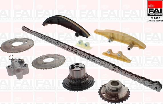 FAI AutoParts TCK329NG - Комплект цепи привода распредвала unicars.by