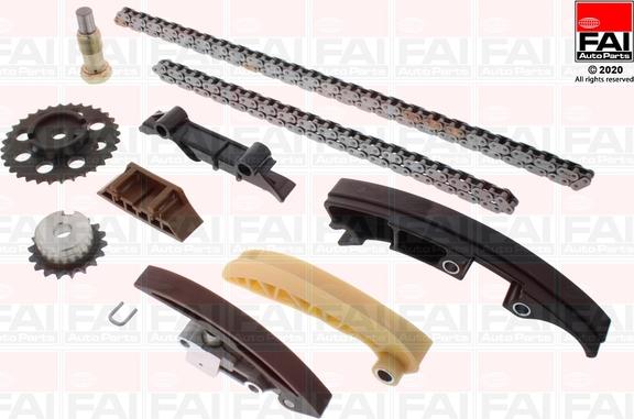 FAI AutoParts TCK320NG - Комплект цепи привода распредвала unicars.by