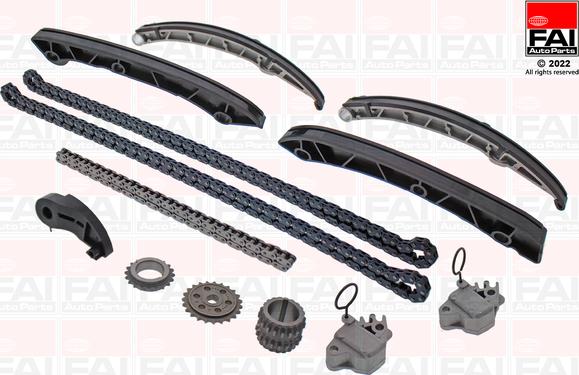 FAI AutoParts TCK327NG - Комплект цепи привода распредвала unicars.by