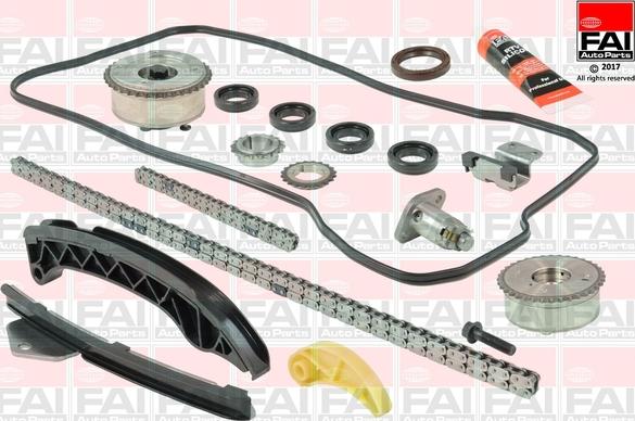 FAI AutoParts TCK290VVT - Комплект цепи привода распредвала unicars.by