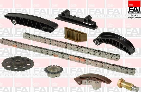 FAI AutoParts TCK209NG - Комплект цепи привода распредвала unicars.by