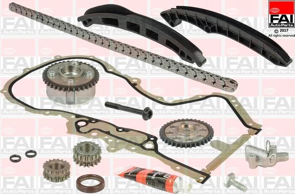 FAI AutoParts TCK211VVT - Комплект цепи привода распредвала unicars.by