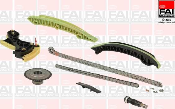 FAI AutoParts TCK230NG - Комплект цепи привода распредвала unicars.by