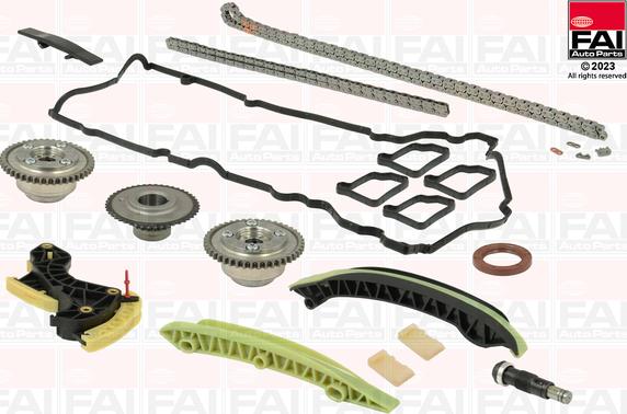 FAI AutoParts TCK230VVT - Комплект цепи привода распредвала unicars.by