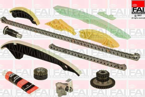 FAI AutoParts TCK222NG - Комплект цепи привода распредвала unicars.by