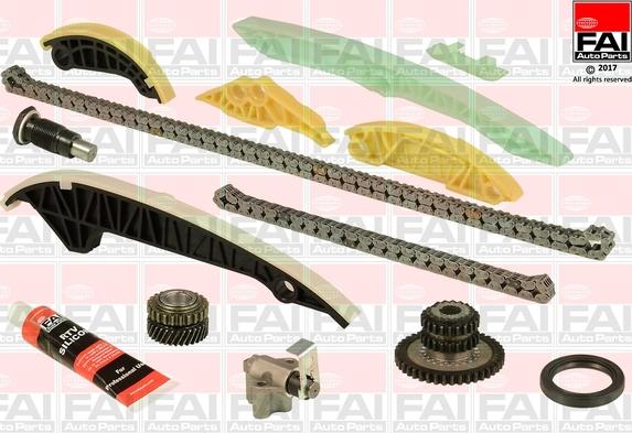 FAI AutoParts TCK222 - Комплект цепи привода распредвала unicars.by