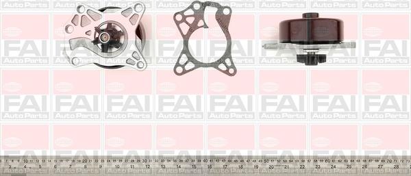 FAI AutoParts WP6443 - Водяной насос unicars.by