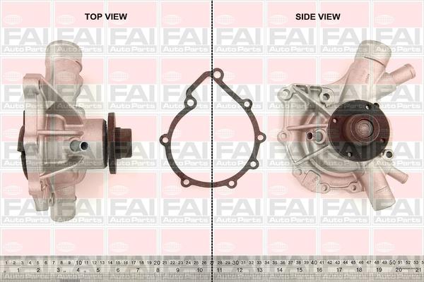 FAI AutoParts WP6366 - Водяной насос unicars.by