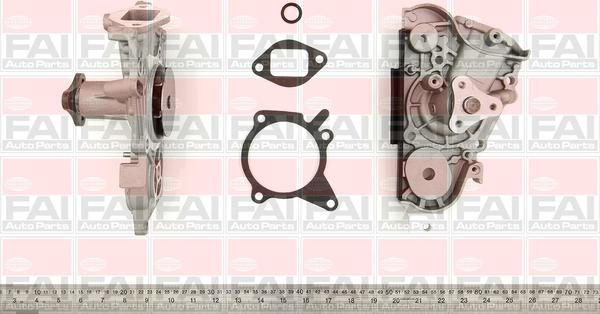 FAI AutoParts WP6302 - Водяной насос unicars.by