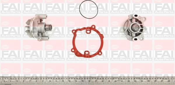 FAI AutoParts WP6380 - Водяной насос unicars.by