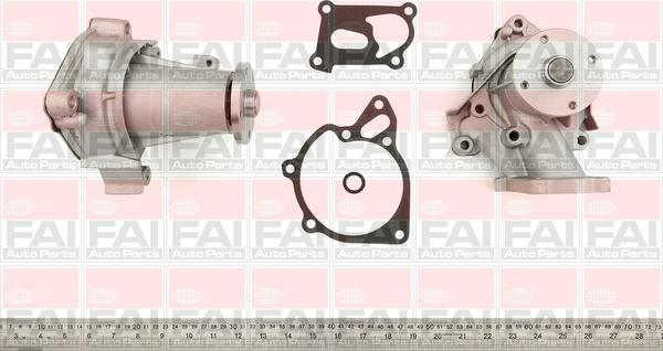 FAI AutoParts WP6202 - Водяной насос unicars.by