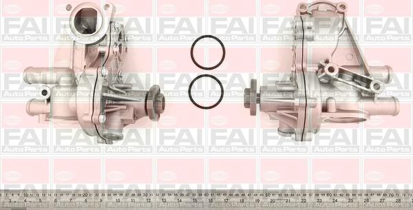 FAI AutoParts WP3193BH - Водяной насос unicars.by