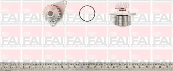 FAI AutoParts WP2492 - Водяной насос unicars.by