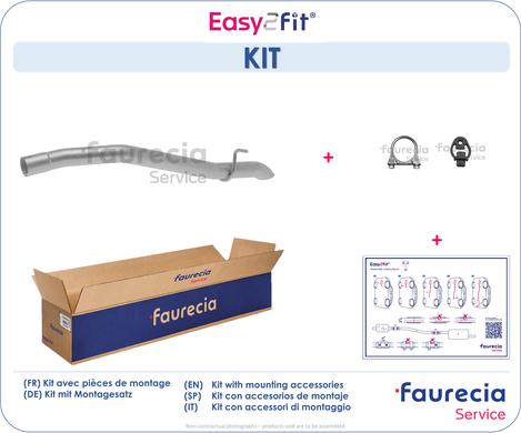 Faurecia FS90107 - Труба выхлопного газа unicars.by