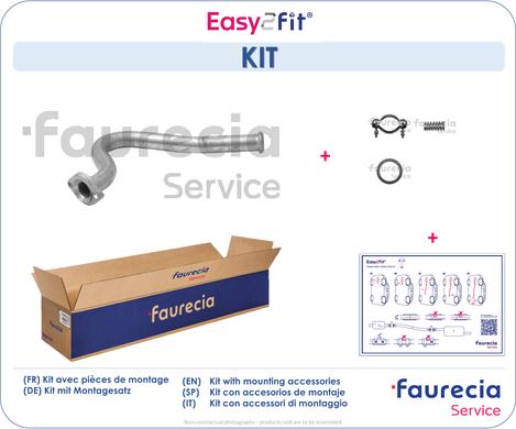 Faurecia FS55194 - Труба выхлопного газа unicars.by