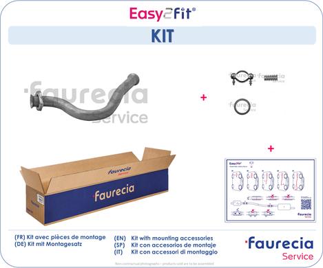 Faurecia FS55193 - Труба выхлопного газа unicars.by