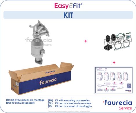 Faurecia FS15533K - Катализатор коллектора unicars.by