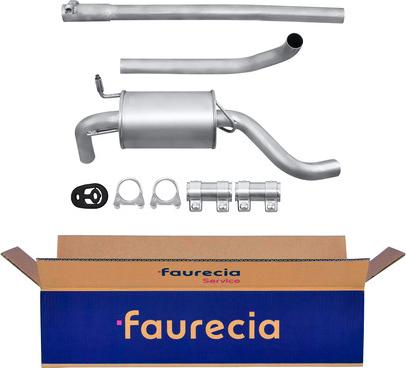 Faurecia FS30019 - Средний глушитель выхлопных газов unicars.by