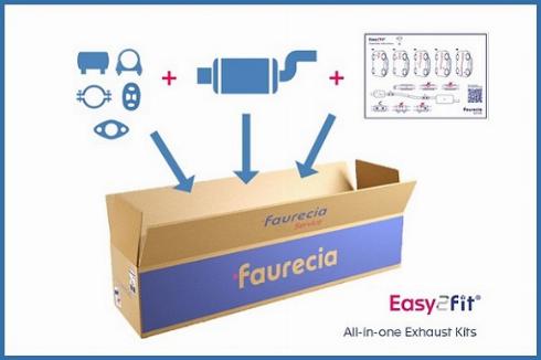 Faurecia TY70055 - Предглушитель выхлопных газов unicars.by