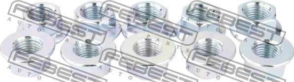 Febest 0431-004-PCS10 - Болт регулировки развала колёс unicars.by