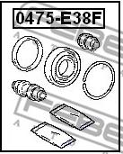 Febest 0475-E38F - Ремкомплект, тормозной суппорт unicars.by