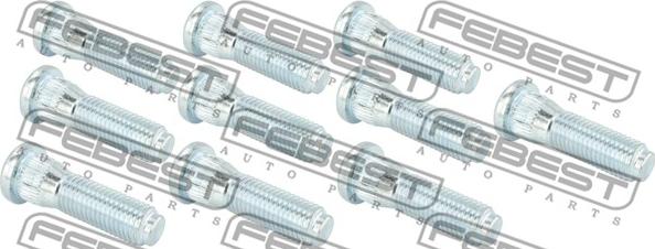 Febest 0184-002-PCS10 - Шпилька ступицы колеса unicars.by