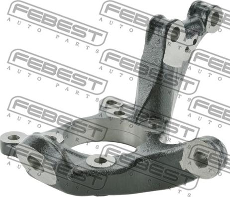 Febest 0128-ZZE150FRH - Поворотный кулак, подвеска колеса unicars.by