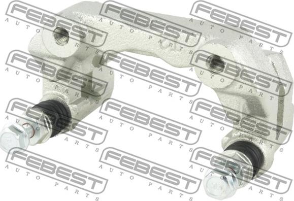 Febest 0177C-ZZE150R-KIT - Комплект поддержки корпуса скобы тормоза unicars.by