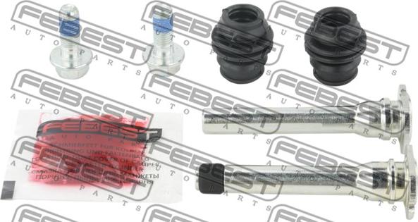 Febest 0874-G12F-KIT - Направляющий болт, корпус скобы тормоза unicars.by