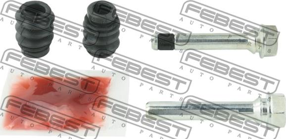 Febest 1074-C100F-KIT - Направляющий болт, корпус скобы тормоза unicars.by