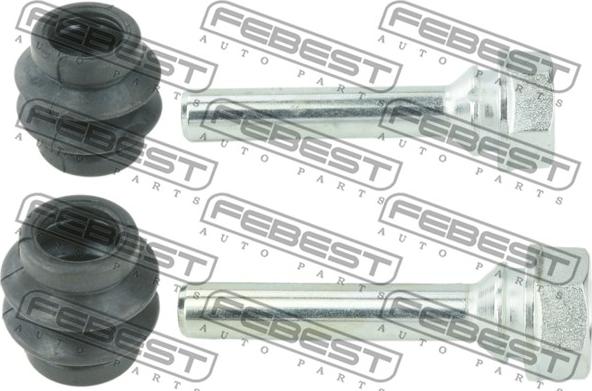 Febest 1074-C100R-KIT - Направляющий болт, корпус скобы тормоза unicars.by