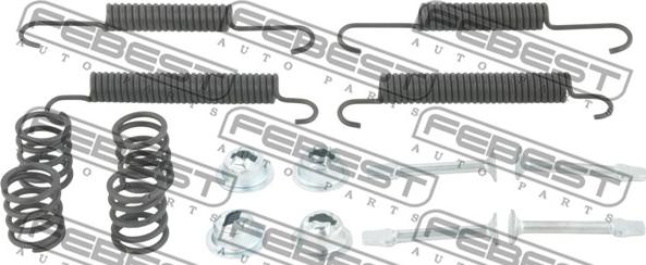 Febest 1204-IX35R-KIT - Комплектующие, стояночная тормозная система unicars.by