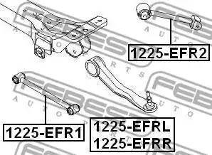 NTY ZWT-HY-507F - Рычаг подвески колеса unicars.by