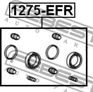 Febest 1275-EFR - Ремкомплект, тормозной суппорт unicars.by