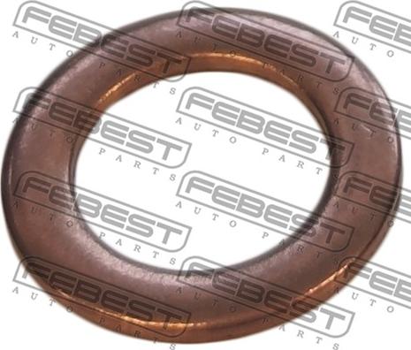 Febest 88430-101610C - Уплотнительное кольцо, резьбовая пробка маслосливного отверстия unicars.by