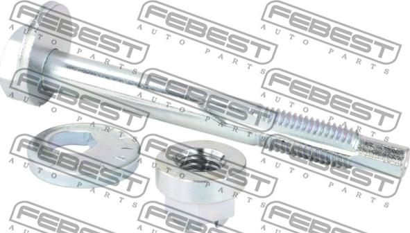 Febest 2929-005-KIT - Болт регулировки развала колёс unicars.by