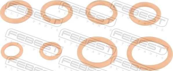 Febest 24400-003-KIT - Уплотнительное кольцо, линия кондиционера unicars.by