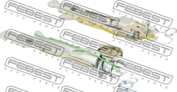 Febest 2404-SAN8R - Регулятор, барабанный тормоз unicars.by