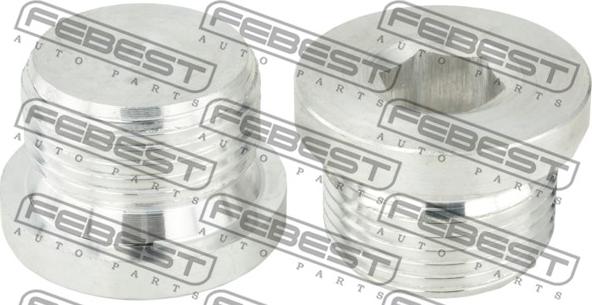 Febest 2399-002-PCS2 - Резьбовая пробка, масляный поддон unicars.by