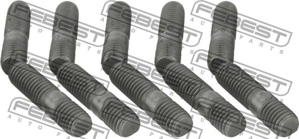 Febest 2398-003-PCS10 - Болт, выпускной коллектор unicars.by