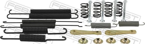 Febest 2304-1JR-KIT - Комплектующие, стояночная тормозная система unicars.by