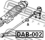 Febest DAB-002 - Подвеска, рулевое управление unicars.by