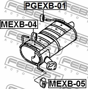 Febest PGEXB-01 -  unicars.by