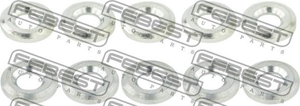 Febest RINGFL-015-PCS10 - Уплотнительное кольцо, клапанная форсунка unicars.by