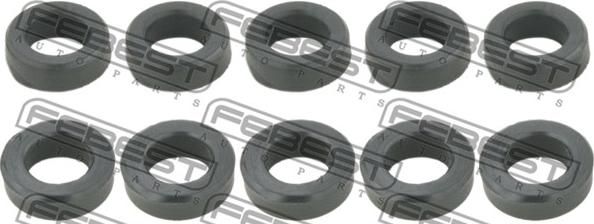 Febest RINGFL-010-PCS10 - Уплотнительное кольцо, клапанная форсунка unicars.by