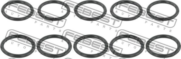 Febest RINGWH-008-PCS10 - Прокладка, фланец охлаждающей жидкости unicars.by